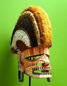 Tatunua mask, northern New Ireland, 1901 - Südseeabteilung - Ethnological Museum, Berlin - DSC01023