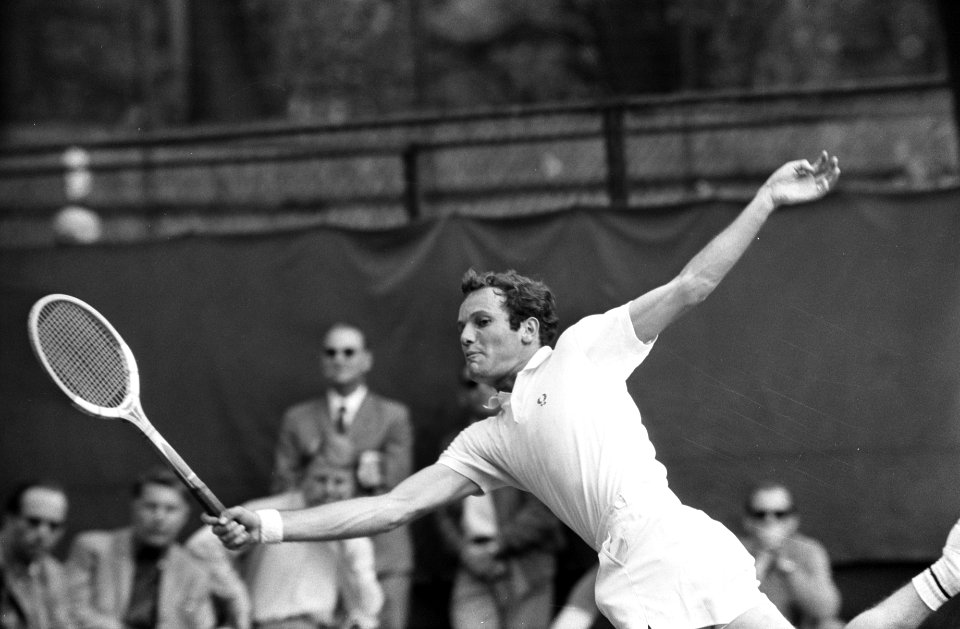 Tennis Amsterdam Tom Okker in aktie, Bestanddeelnr 922-4528