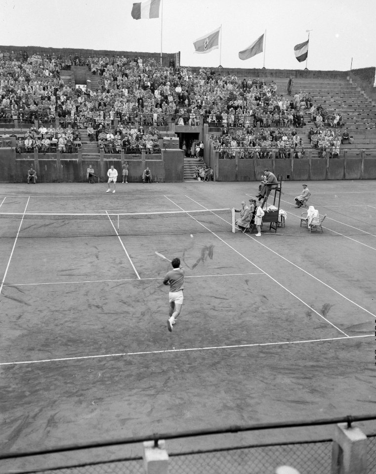 Tennis. Daviscup Nederland tegen Italie, Bestanddeelnr 905-7236