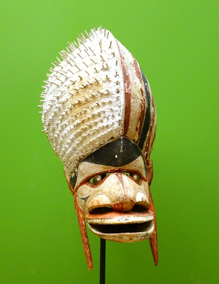 Tatunua mask, New Ireland, 1876 - Südseeabteilung - Ethnological Museum, Berlin - DSC01029