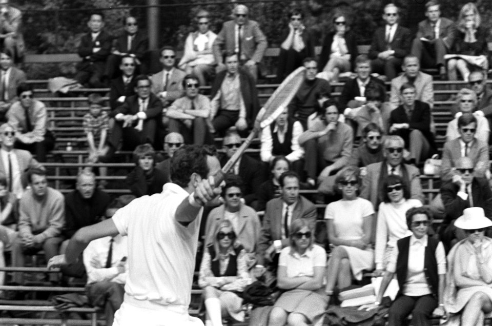Tennis Amsterdam Tom Okker in aktie, Bestanddeelnr 922-4535