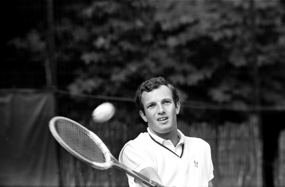 Tennis Amsterdam Tom Okker in aktie, Bestanddeelnr 922-4538