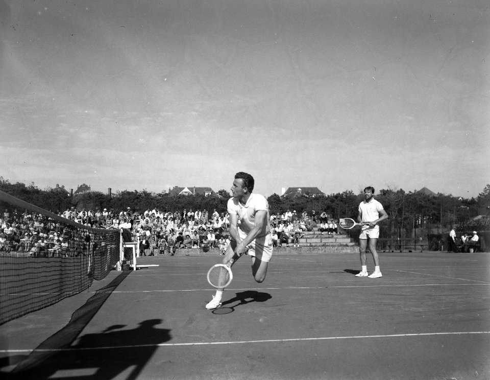 Tennis. Wimbledonsterren in Noordwijk, Bestanddeelnr 908-7531