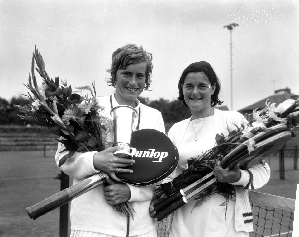Tennis, Trudy Groenman, Bestanddeelnr 918-1861