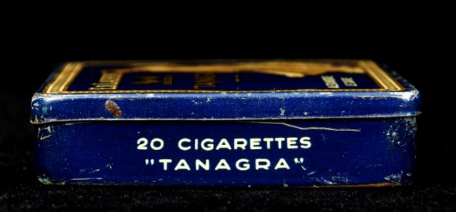 Tanagra, Ed Laurens cigarettes tin, foto5