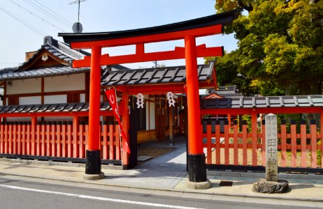 Tanaka-jinja (Higashiyama, Kyoto), torii photo