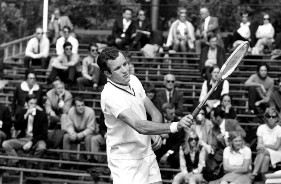 Tennis Amsterdam Tom Okker in aktie, Bestanddeelnr 922-4534