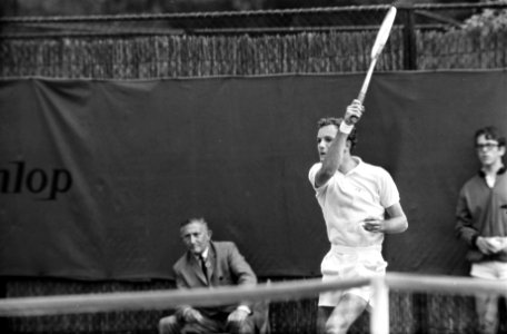 Tennis Amsterdam Tom Okker in aktie, Bestanddeelnr 922-4541