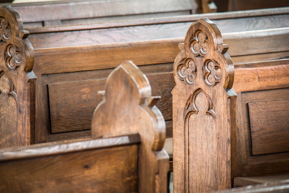 Ornaments sit wood