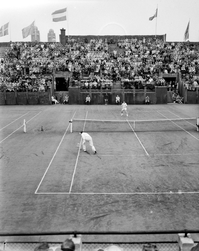 Tennis. Daviscup Nederland tegen Italie, Bestanddeelnr 905-7235