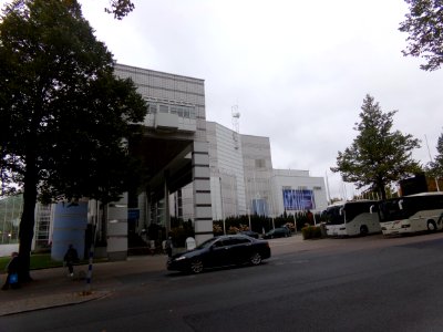 Tampere Hall Main entrance