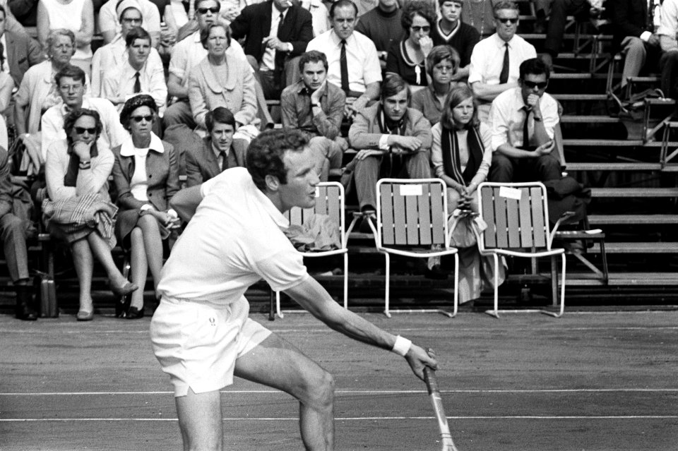 Tennis Amsterdam Tom Okker in aktie, Bestanddeelnr 922-4536