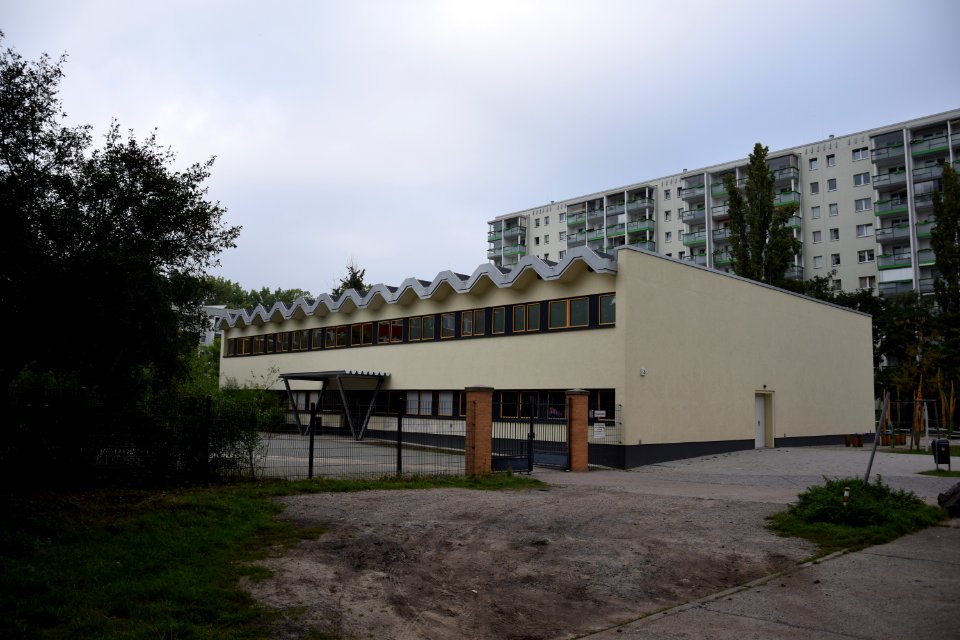 Tagore-Gymnasium in Berlin-Marzahn (Eingang)