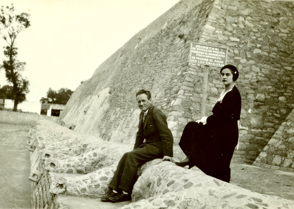 Tenayuca Frans and Mary Blom 1932