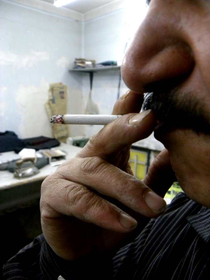 Tailor man Smoking 1