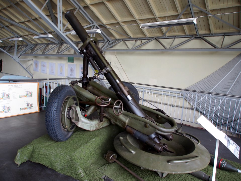 Tampella 160mm mortar in Aalborg Forsvars- og Garnisonsmuseum, pic2