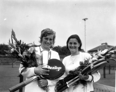 Tennis, Trudy Groenman, Bestanddeelnr 918-1862