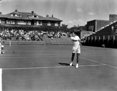 Tennissers van G Kramer in Scheveningen, Bestanddeelnr 911-4481