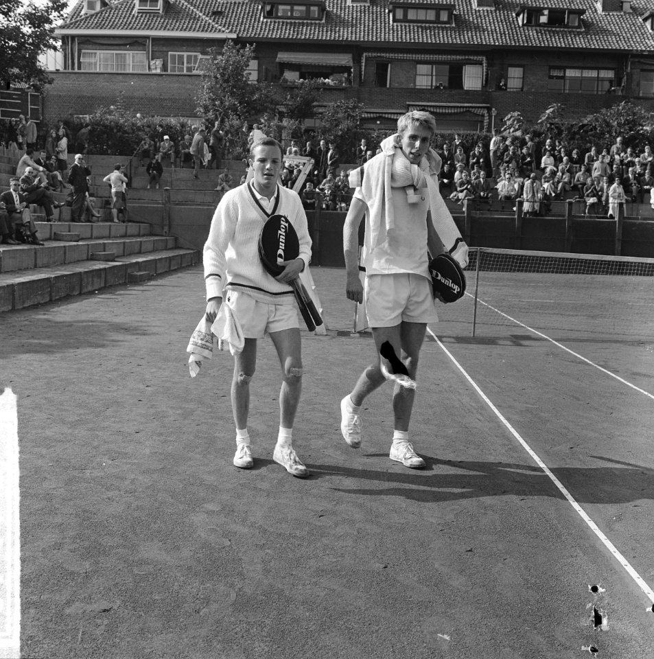 Tenniskampioenschappen van Nederland In een spannend duel versloeg Schneider re, Bestanddeelnr 915-4549