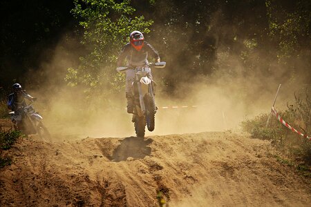 Motorcycle cross motocross ride