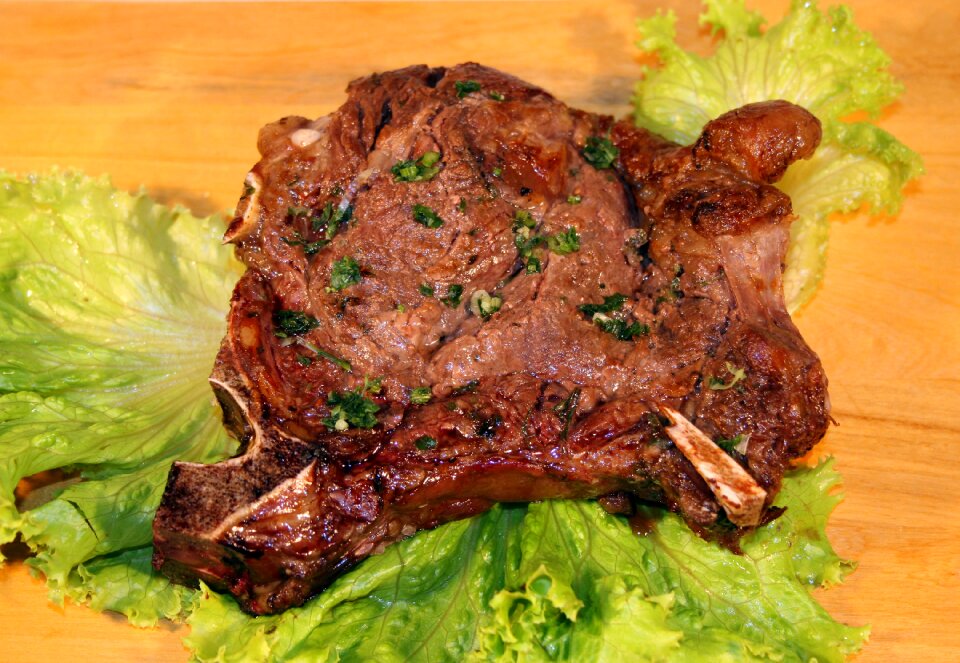 Meat steak cutlet
