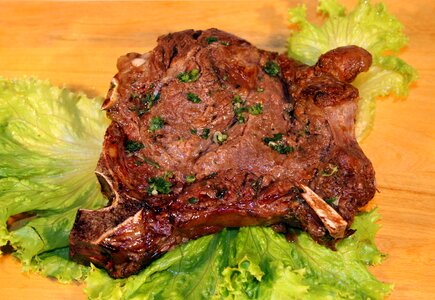 Meat steak cutlet