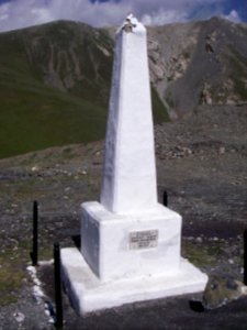 Taldyk pass memorial