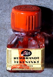 Talens Rembrandt tekeninkt vermiljoen pic1