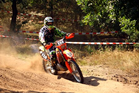 Motorcycle cross motocross ride