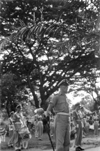 Tamboer-maitre van de Prins Bernhardkapel, Bestanddeelnr 147-4-2