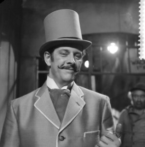 Televisiestuk Drie stuivers opera , Mackie Messer (Joop Doderer), Bestanddeelnr 911-7334