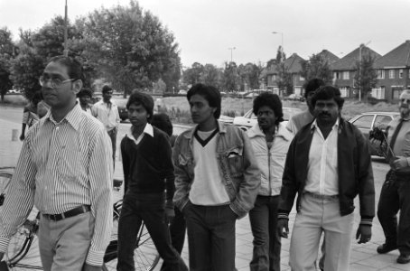 Tamils staan terecht in Breda in verband met vernielingen aan pension in Oud-Gas, Bestanddeelnr 933-7090