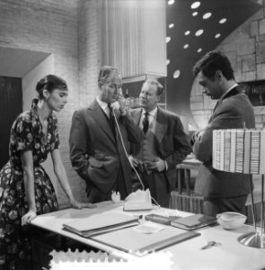 Televisiespel U spreekt met uw moordenaar met Guus Oster, Sigrid Koetse, Jan R, Bestanddeelnr 911-5999
