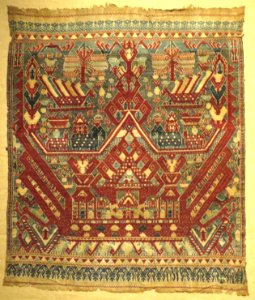 Tampan (ship cloth) from Kalianda, Indonesia, Honolulu Museum of Art, accession 10605.1