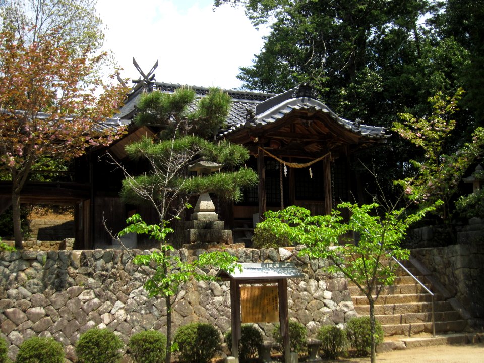 Takano-jinja (takanohongou) haiden