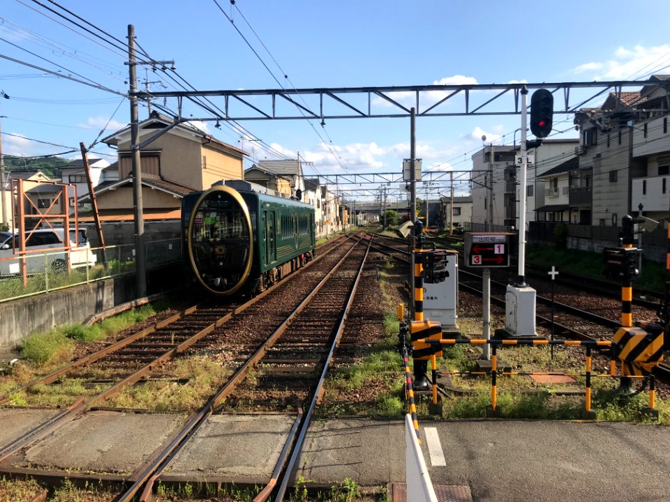 Takaragaike station viewing south 20200504