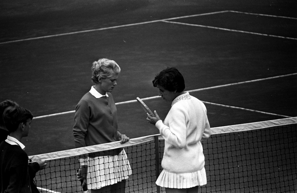 Tennis te Hilversum, spelmomenten, Bestanddeelnr 916-6774