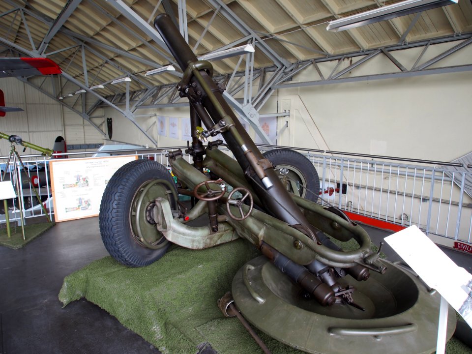 Tampella 160mm mortar in Aalborg Forsvars- og Garnisonsmuseum, pic1
