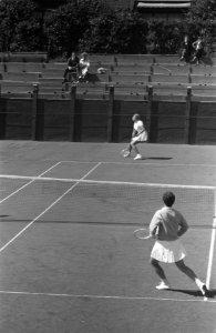 Tenniskampioenschap Nederland Fredy Marinkelle en Betty Stove, Bestanddeelnr 914-2041
