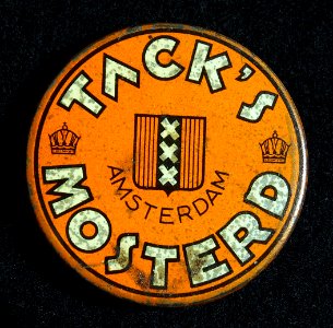 Tacks Mosterd, Amsterdam tin