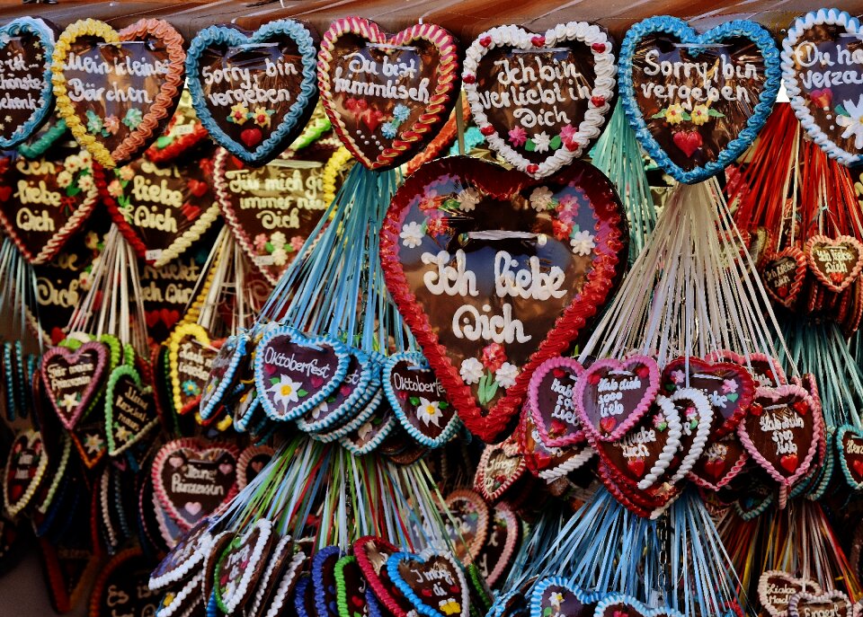 Heart gingerbread heart love