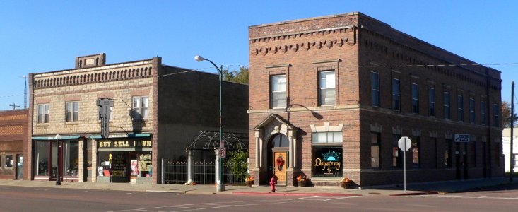 Tackett-Underwood Bldg and Gregory National Bank from NE 1