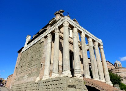 Temple of Antoninus and Faustina - Rome, Italy - DSC01562