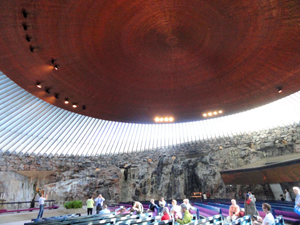 Temppeliaukio Church - ceiling - DSC04468