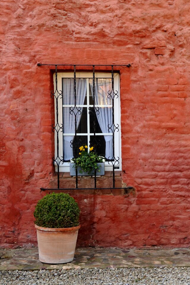 Facade old house photo