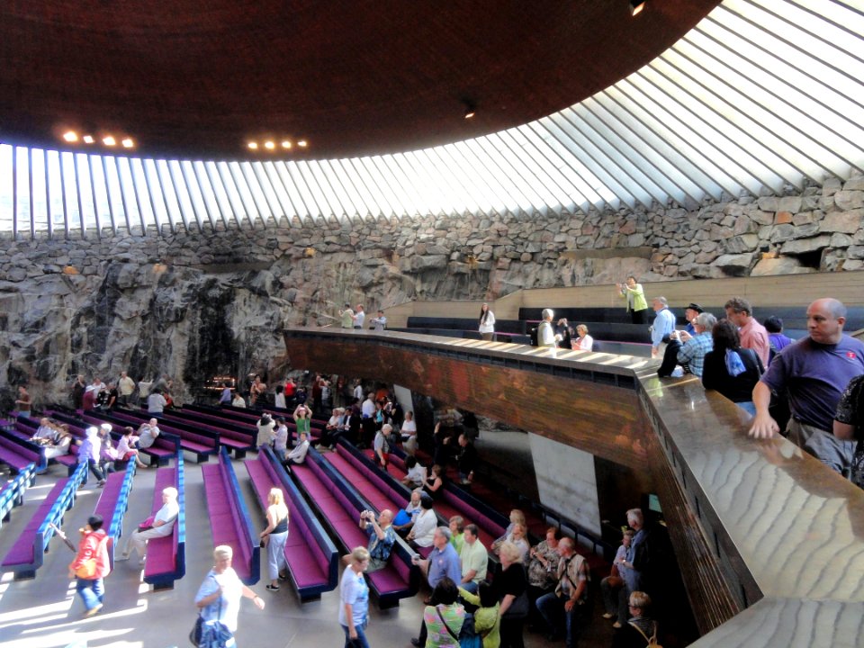 Temppeliaukio Church - balcony - DSC04481