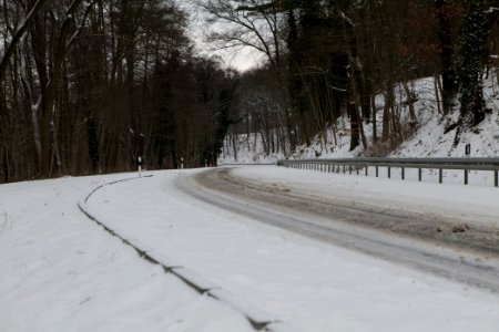 Templiner Straße Potsdam with snow 2021-02-07 02