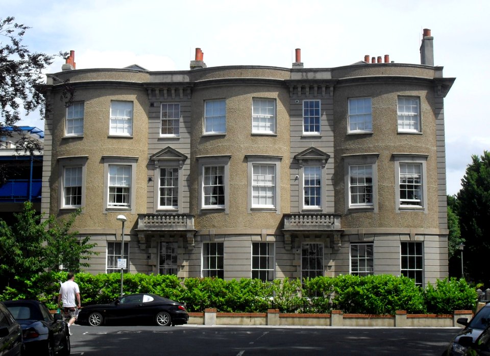 Temple Heights and Windlesham House, Temple Gardens, Brighton (July 2010)