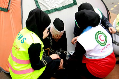 Tactical manoeuvre- Earthquake exercise - Mashhad (10)