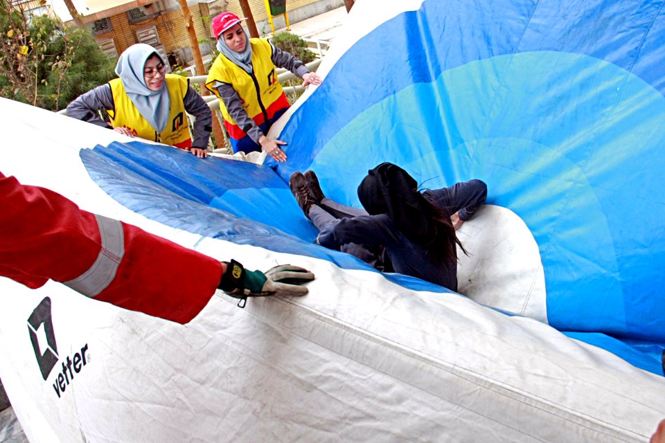 Tactical manoeuvre- Earthquake exercise - Mashhad (14)
